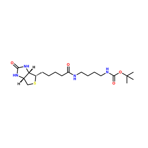 N-(4-BOC氨基丁基)生物酰胺