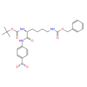 BOC-LYS(Z)-PNA,N-α-Boc-N-ε-Z-L-lysine 4-nitroanilide