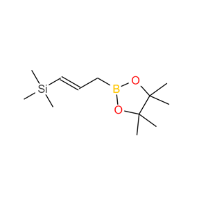 (E)-三甲基(3-(4,4,5,5-四甲基-1,3,2-二氧硼杂环戊烷-2-基)丙-1- 烯-1-基)硅烷