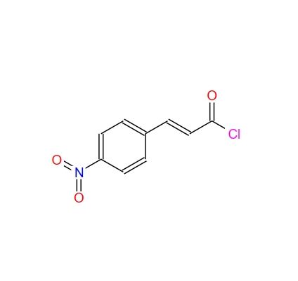 反-4-硝基肉桂酰氯,2-Propenoyl chloride, 3-(4-nitrophenyl)-, (E)-