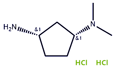 顺式-N1,N1-二甲基环戊烷-1,3-二胺二盐酸盐,cis-N1,N1-dimethylcyclopentane-1,3-diamine dihydrochloride