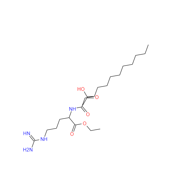 N-月桂酰-L-精氨酸乙酯-醋酸盐,N(alpha)-lauroyl-L-arginine ethyl ester acetate