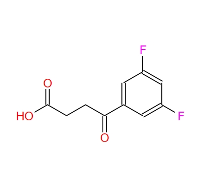 4-(3,5-二氟苯基)-4-氧丁酸,4-(3,5-Difluorophenyl)-4-oxobutyric acid