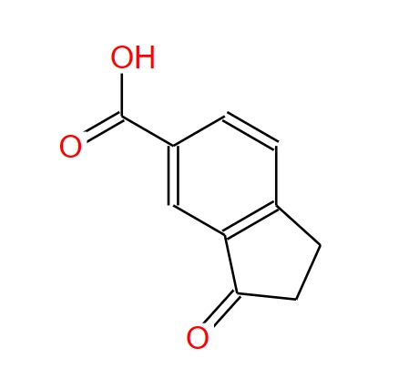 1-茚酮-6-甲酸,3-Oxo-2,3-dihydro-1H-indene-5-carboxylic acid