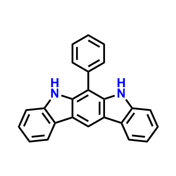 6-phenyl-5,7-dihydroindolo[2,3-b]carbazole,6-phenyl-5,7-dihydroindolo[2,3-b]carbazole