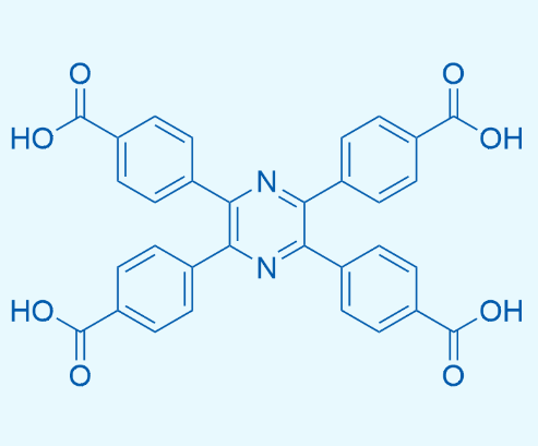 2,3,5,6-四(4'-羧基苯)吡嗪,4,4',4'',4'''-(pyrazine-2,3,5,6-tetrayl)tetrabenzoic acid