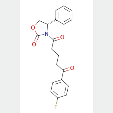 (4S)-3-[5-(4-氟苯基)-1,5-二氧代戊基]-4-苯基-2-恶唑烷酮,(4S)-3-[5-(4-Fluorophenyl)-1,5-dioxopenyl]-4-phenyl-2-oxazolidinone