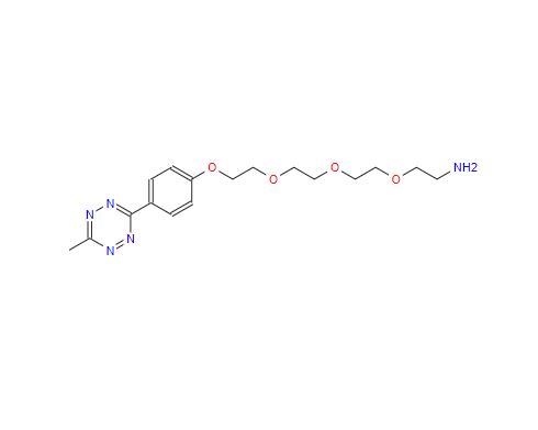 甲基四嗪-四聚乙二醇-胺盐酸盐,Methyltetrazine-PEG4-Amine