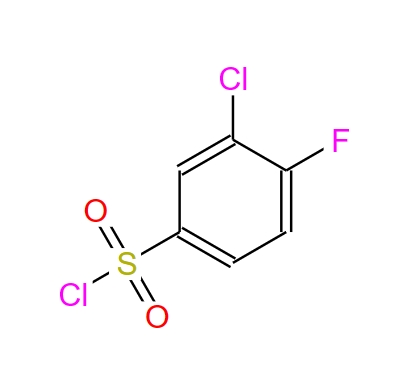 3-氯-4-氟苯磺酰氯,3-Chloro-4-fluorobenzenesulfonyl chloride
