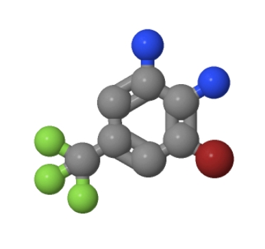 3-溴-5-(三氟甲基)苯-1,2-二胺,3-Bromo-5-(trifluoromethyl)benzene-1,2-diamine