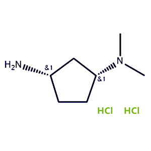 顺式-N1,N1-二甲基环戊烷-1,3-二胺二盐酸盐,cis-N1,N1-dimethylcyclopentane-1,3-diamine dihydrochloride