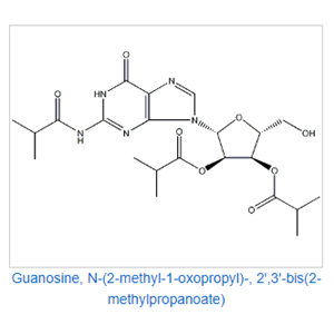 -(2-甲基-1-氧丙基)-鸟苷-2-双(2-甲基丙酸酯),N-(2-methyl-1-oxopropyl)-