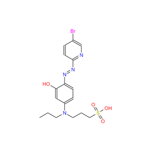 3-[4-[(5-溴吡啶-2-基)二氮烯基]-3-羟基-N-丙基苯胺基]丙烷-1-磺酸