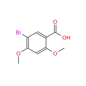 5-溴-2,4-二甲氧基苯甲酸,5-Bromo-2,4-dimethoxybenzoic acid