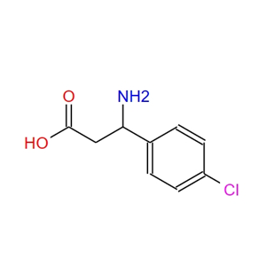 3-氨基-3-(4-氯苯基)丙酸 19947-39-8