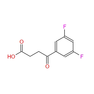 4-(3,5-二氟苯基)-4-氧丁酸,4-(3,5-Difluorophenyl)-4-oxobutyric acid