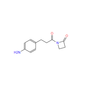 1-(3-(4-氨基苯基)丙酰基)氮杂环丁烷-2-酮 1024869-25-7