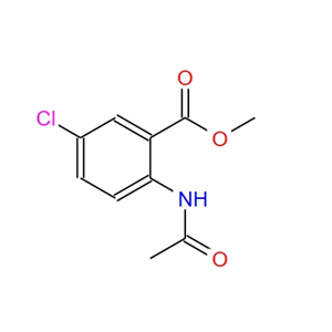 2-乙酰氨基-5-氯苯甲酸甲酯 20676-54-4