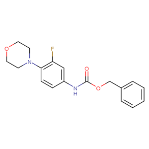 (3-氟-4-吗啉-4-基苯基)氨基甲酸苄酯,(3-Fluoro-4-morpholin-4-ylphenyl)carbamic acid benzyl ester