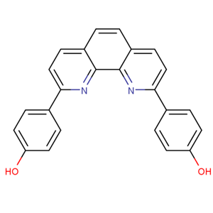 4,4'-(1,10-菲咯啉-2,9-二基)二酚；88498-43-5；外观红棕色粉；可提供大数量，按需分装！