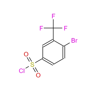 4-溴-3-三氟甲基苯磺酰氯,4-Bromo-3-(trifluoromethyl)benzene-1-sulfonyl chloride