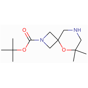 6,6-二甲基-5-氧杂-2,8-二氮杂螺[3.5]壬烷-2-羧酸叔丁酯 1803580-61-1