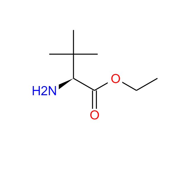 叔亮氨酸乙酯,ethyl (S)-2-amino-3,3-dimethylbutanoate