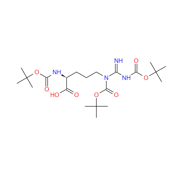 三叔丁氧羰基精氨酸,BOC-ARG(BOC)2-OH