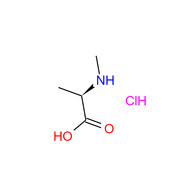 N-甲基-D-丙氨酸盐酸盐,H-N-Me-D-Ala-OH.HCl