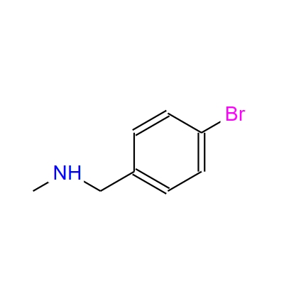 N-甲基-4-溴苄胺,1-(4-Bromophenyl)-N-methylmethanamine
