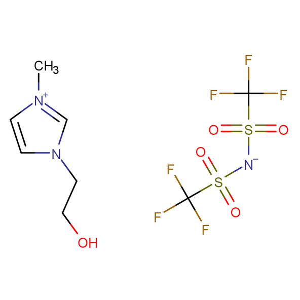 1-羟乙基-3-甲基咪唑双（三氟甲烷磺酰）亚胺盐,1-(2-HYDROXYETHYL)-3-METHYLIMIDAZOLIUM BIS(TRIFLUOROMETHYLSULFONYL)IMIDE