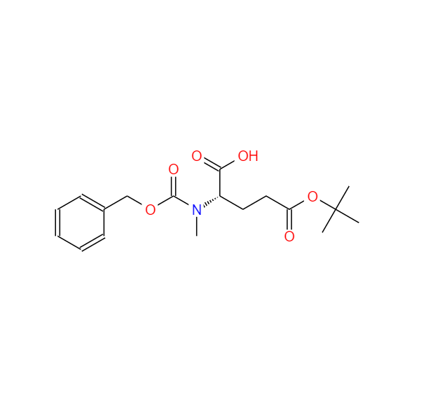 N-甲基-N-苄氧羰基-L-谷氨酸 5-叔丁酯,Z-N-ME-GLU(OTBU)-OH