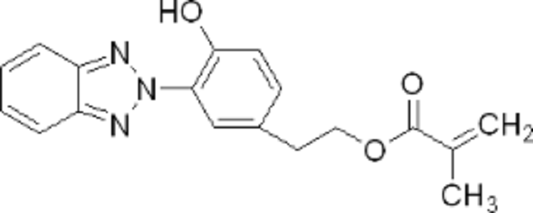 2-[2-羟基-5-[2-(甲基丙烯酰氧)乙基]苯基] -2H-苯并三唑,2-(2'-Hydroxy-5'-methacryloxyethylphenyl)-2H-benzotriazole