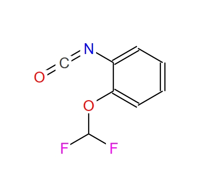 2-(二氟甲氧基)苯基异氰酸酯,2-(DifluoroMethoxy)phenyl isocyanate