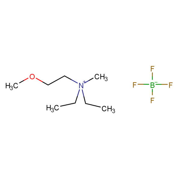 N-甲氧基乙基-N-甲基二乙基铵四氟硼酸盐,N,N-DIETHYL-N-METHYL-N-(2-METHOXYETHYL)AMMONIUM TETRAFLUOROBORATE