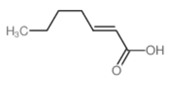 反-2-庚烯酸,trans-2-heptenoic acid