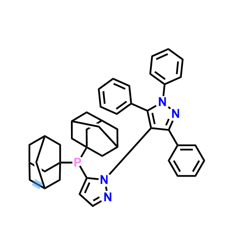 5-(Di(adamantan-1-yl)phosphino)-1',3',5'-triphenyl-1'H-1,4'-bipyrazole[Adamantyl-BippyPhos
