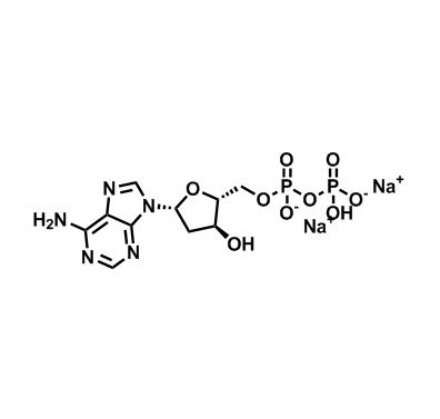 ((2R,3S,5R)-5-(6-氨基-9H-嘌呤-9-基)-3-羟基四氢呋喃-2-基)甲基二磷酸酯二钠盐,2'-Deoxyadenosine-5'-diphosphate disodium salt