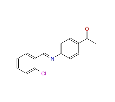 N-(2-氯苯亞甲基)-4-乙?；桨?N-(2-Chlorobenzylidene)-4-acetylaniline