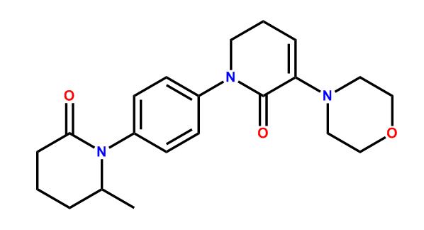 阿哌沙班杂质S3,1-(4-(2-methyl-6-oxopiperidin-1-yl)phenyl)-3-morpholino-5,6-dihydropyridin-2(1H)-one