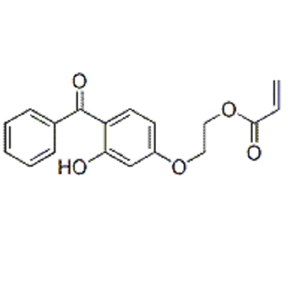 2-丙烯酸 2-(4-苯甲酰-3-羥基苯氧基)乙基酯 UV416 CAS#：16432-81-8