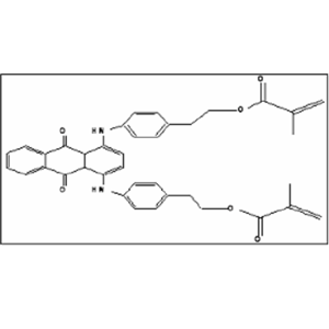 1,4-双(4-(2-甲基丙烯酰氧基乙基) 苯基氨基)蒽醌,1,4-Bis[4-(2-methacryloxyethyl)phenylamino]-9,10-anthraquinone