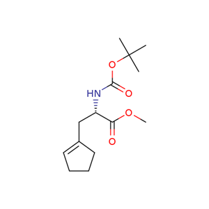 (S)-2-((叔丁氧基羰基)氨基)-3-(环戊-1-烯-1-基)丙酸甲酯