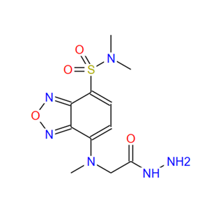 4-(N,N-二甲基氨基磺酰)-7-(N-肼基羰甲基-N-甲基)氨基-2,1,3-苯并恶二唑  179951-63-4