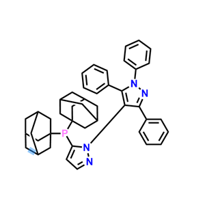 1239478-87-5   5-(二(金刚烷-1-基)膦基)-1’,3’,5’-三苯基-1'H-1,4'-联吡唑