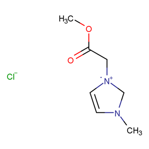 1-乙酸甲酯基-3-甲基咪唑氯盐,1-(methoxycarbonyl)methyl-3-methylimidazolium chloride