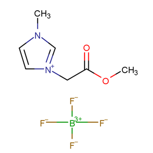 1-乙酸甲酯基-3-甲基咪唑四氟硼酸盐,1-(methoxycarbonyl)methyl-3-methylimidazolium tetrafluoroborate