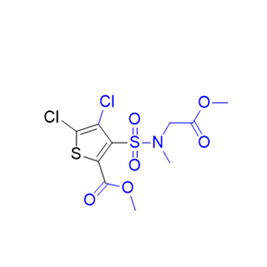 氯诺昔康杂质15,methyl 4,5-dichloro-3-(N-(2-methoxy-2-oxoethyl)-N-methylsulfamoyl) thiophene-2-carboxylate
