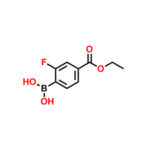 2-氟-4-乙氧基羰基苯硼酸,2-Fluoro-4-ethoxycarbonylphenylboronic acid
