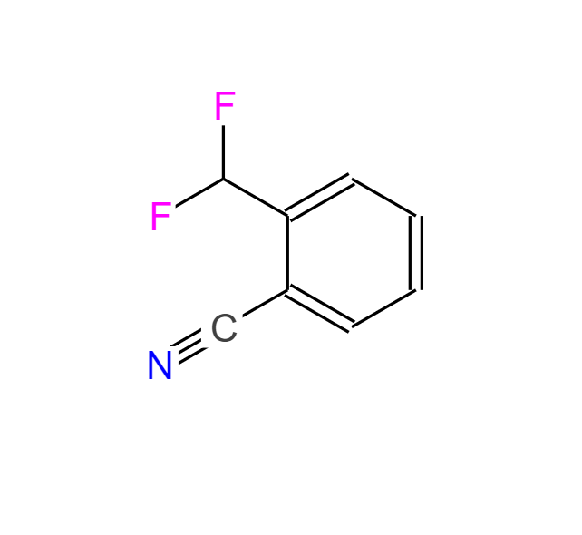 2-二氟甲基苯腈,2-difluoromethylbenzonitrile